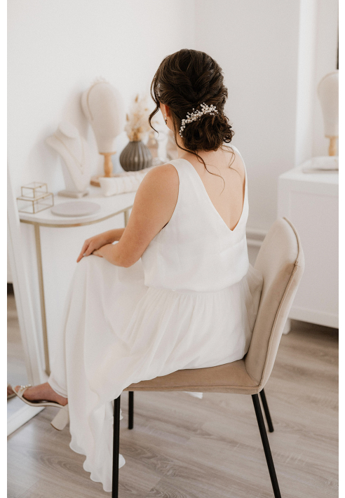 Perlenbräute Kris Pettine per capelli ()