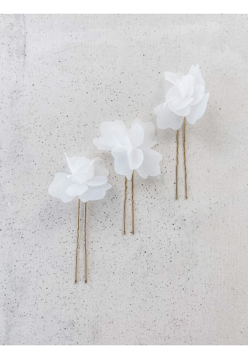 Perlenbräute Flora Spilla per capelli