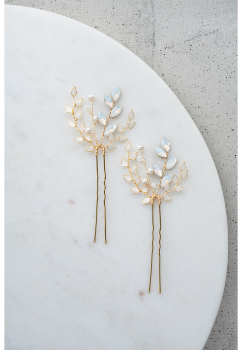 Perlenbräute Gretchen Spilla per capelli