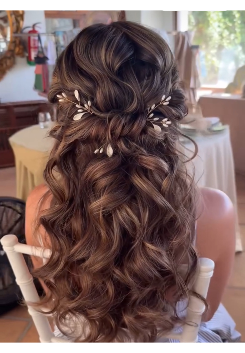 Luna Fermagli capelli Dorato ()