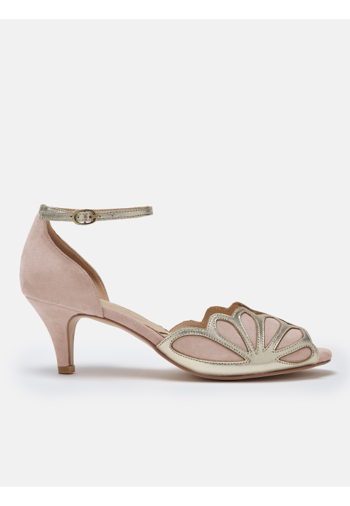 Rachel Simpson Isadora Scarpe da Sposa Rosa Blush ()
