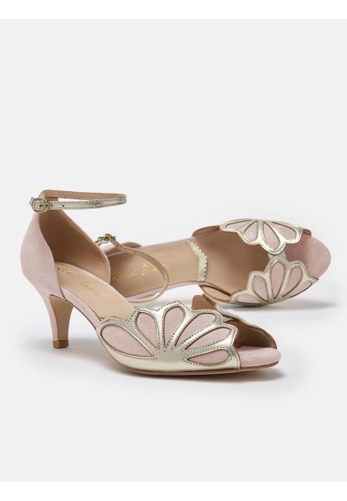 Rachel Simpson Isadora Scarpe da Sposa Rosa Blush