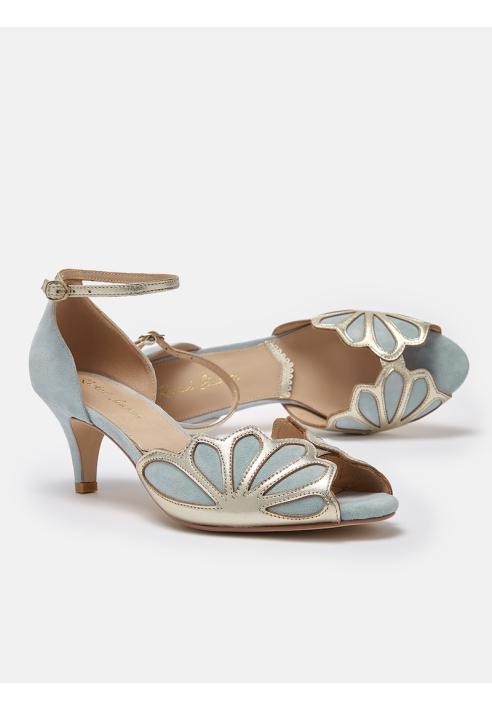 Rachel Simpson Isadora Scarpe da Sposa Azzurro Chiaro