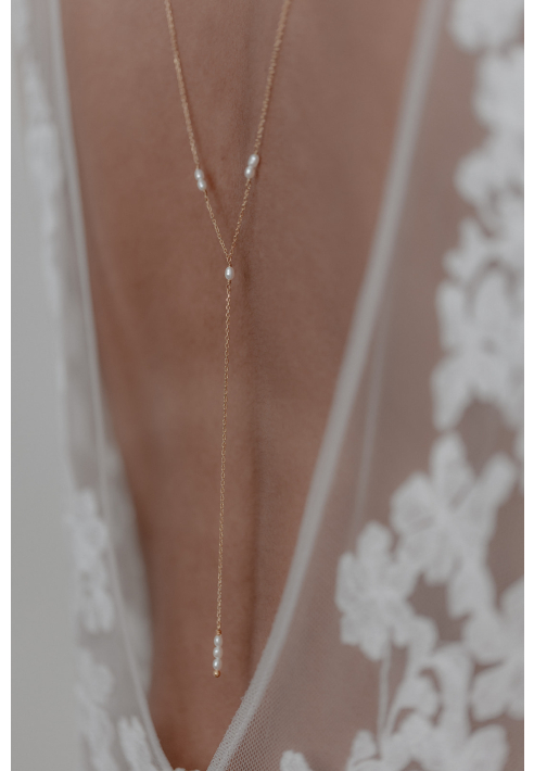 Juvelan Lorelei Back Collana da sposa