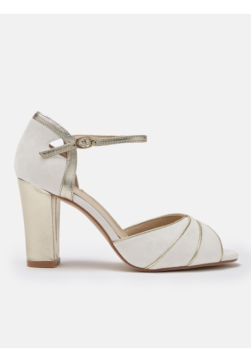 Rachel Simpson Lauren Scarpe da Sposa Avorio ()