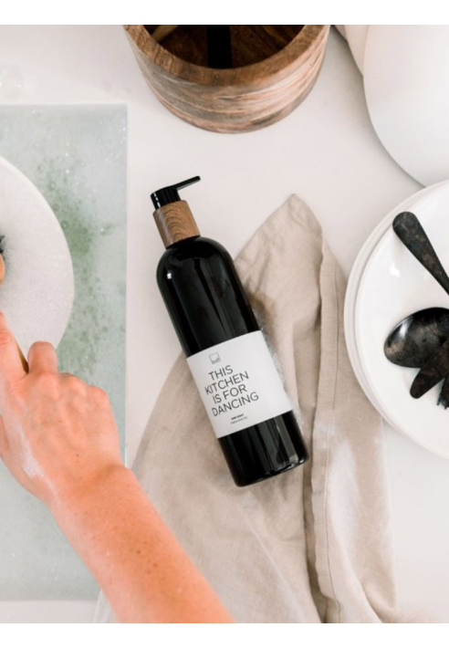 Leeff 18155 Detergente piatti Fabulous Fig — This Kitchen Is For Dancing (Nero)