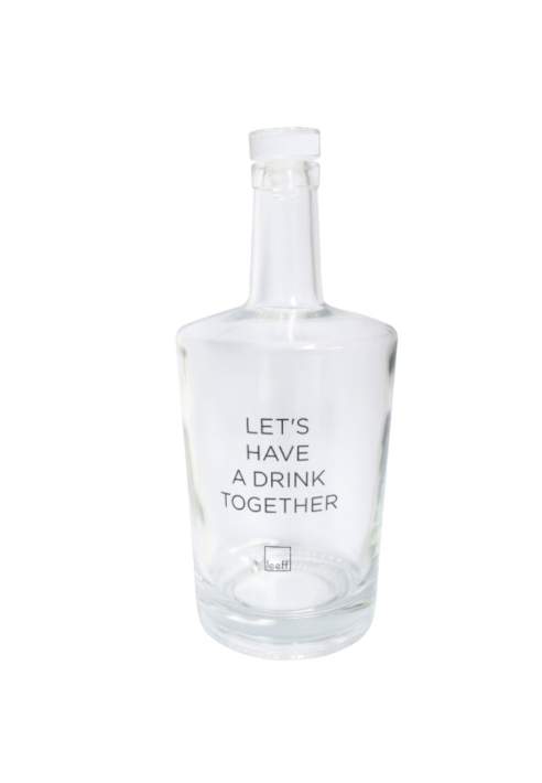 Leeff 18274 Water Bottle Ward Grey ()