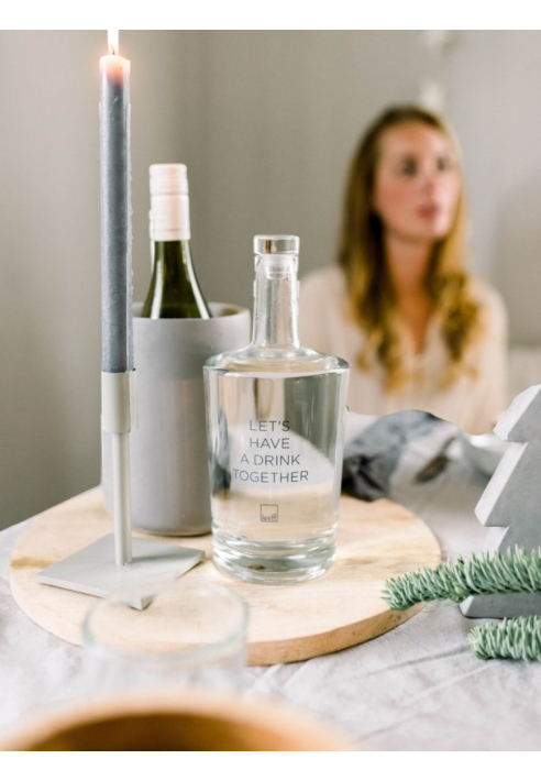 Leeff 18274 Water Bottle Ward Grey