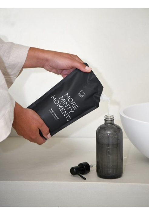 Leeff 18339 Ricarica Sapone Mani Minty Moments - More minty moments Black