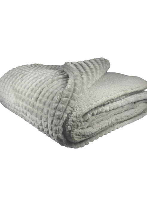 Leeff 18456 Plaid Puk Light Grey ()