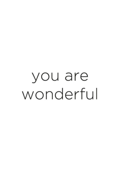 Leeff 18641 Candela a colonna — 'you are wonderful' bianca