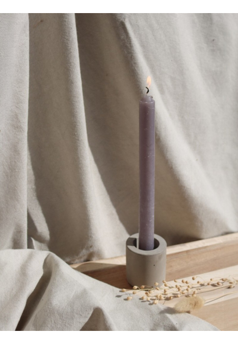 Leeff 18717 Donna — Set candele da tavola Grey
