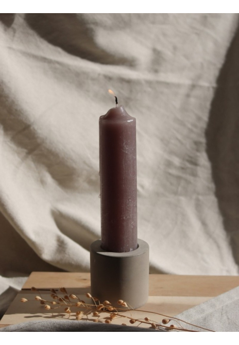 Leeff 18723 Big Candles Giftset Brian Taupe