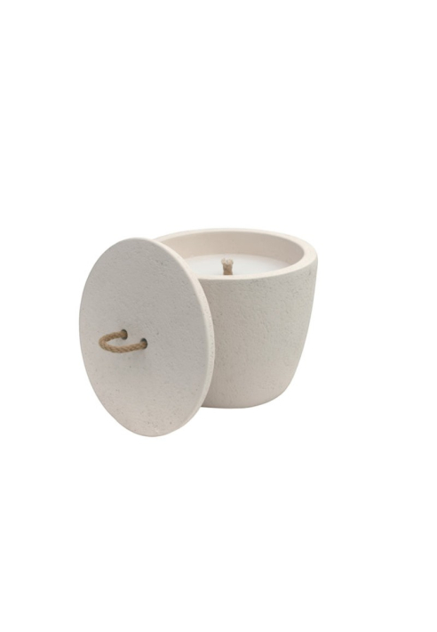 Leeff Outdoor Candle Olivier white