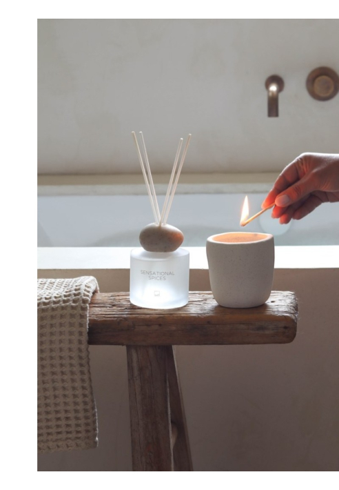 Leeff Diffusore con tappo effetto pietra - Spezie Sensazionali ()