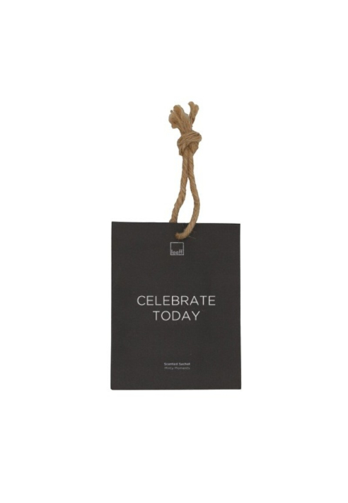 Leeff 18802 Scented Sachet Minty Moments - Celebrate today Black ()