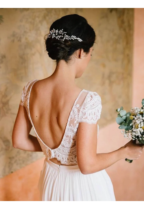 Lizeron Pettine per i capelli Bianco ()