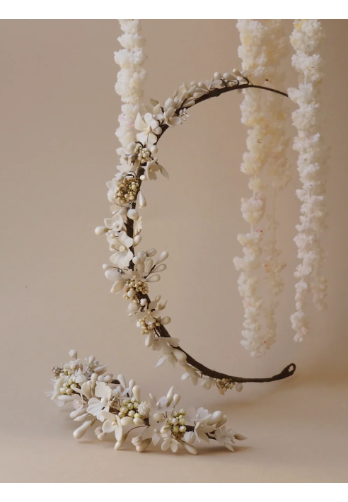 Lizeron Perrine Pettine Bianco