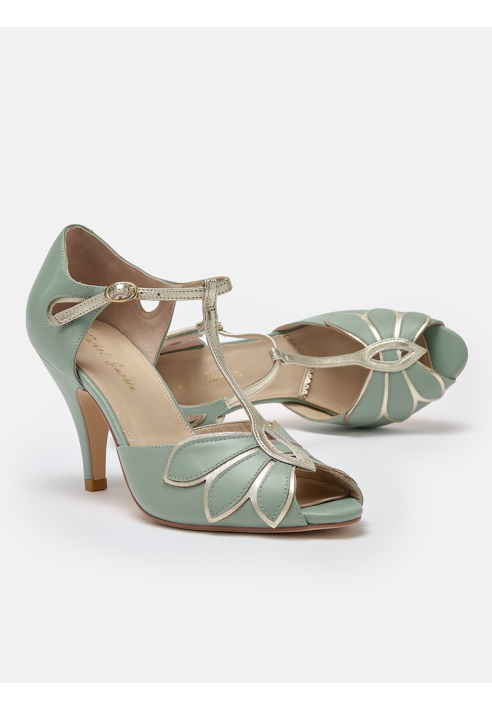 Rachel Simpson Bridal Shoes Mimosa Mint