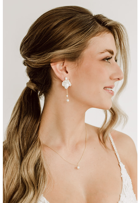 Perlenbräute Faye Orecchini