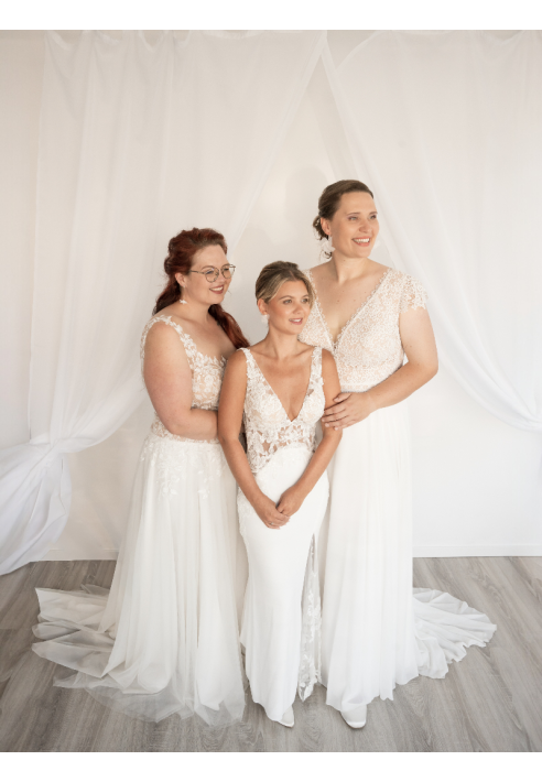 Perlenbräute Flora Orecchini