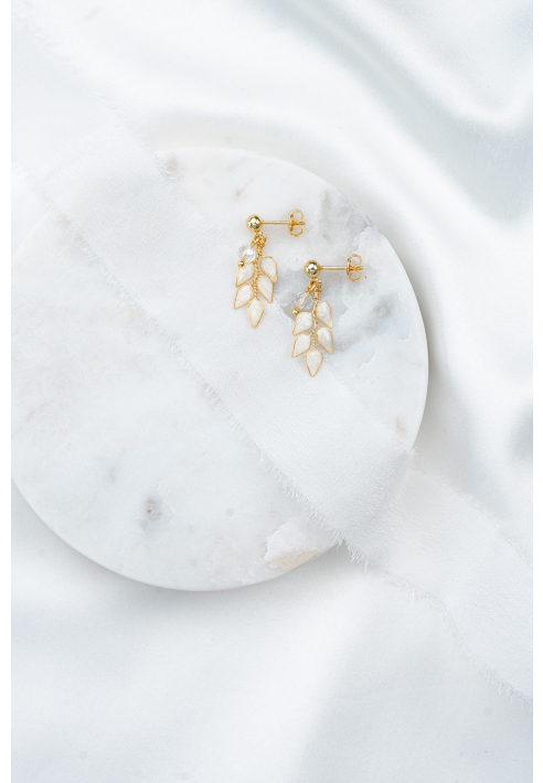 Perlenbräute Lana Orecchini piccoli