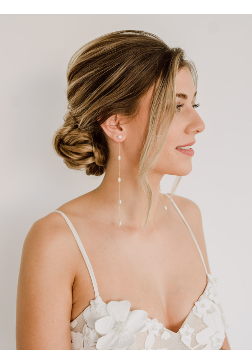 Perlenbräute Maeve Orecchini ()