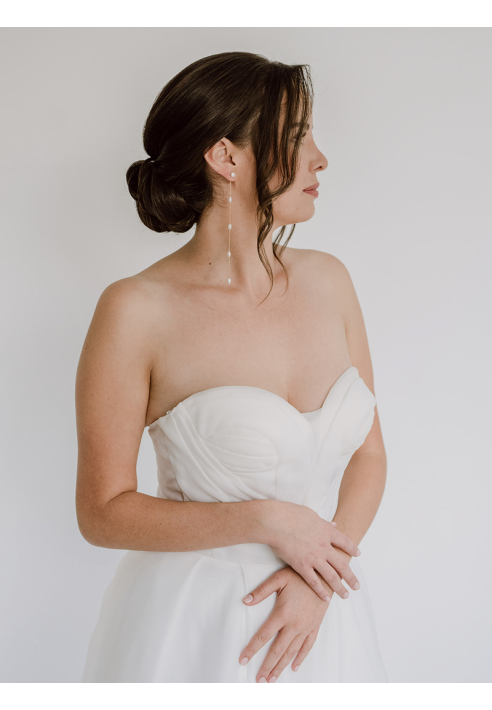 Perlenbräute Maeve Orecchini ()