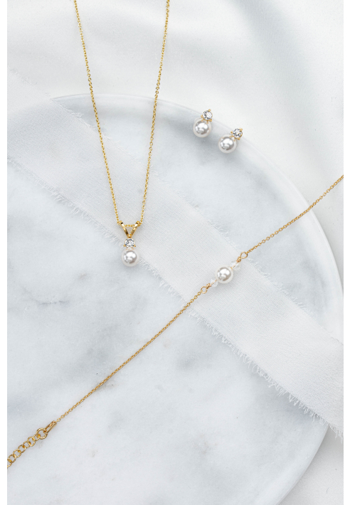 Perlenbräute Smilla Set di gioielli