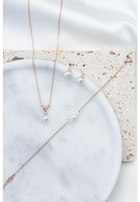 Perlenbräute Smilla Set di gioielli