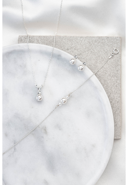 Perlenbräute Smilla Set di gioielli