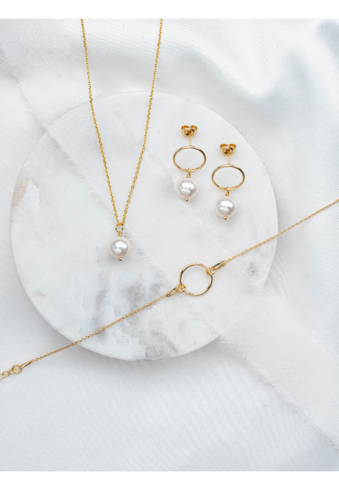 Perlenbräute Toni Set di gioielli