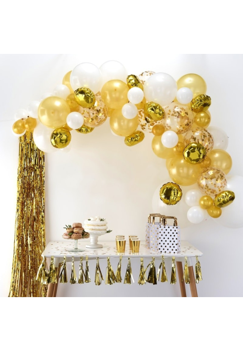Goldener BA-303 Balloon Arch - Palloncino Dorato ()