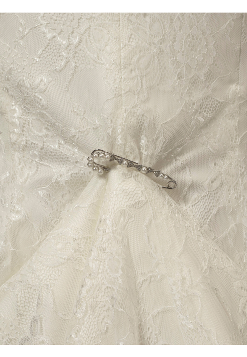 Poirier BB-915 Pin Strascico Argento