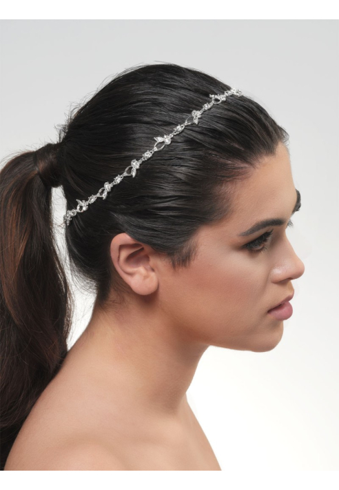 Poirier BB-736 Silver -Accessorio di capelli Argento ()