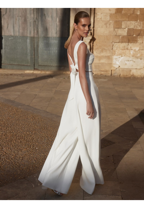 Bianco Evento Ezra Pantaloni da sposa