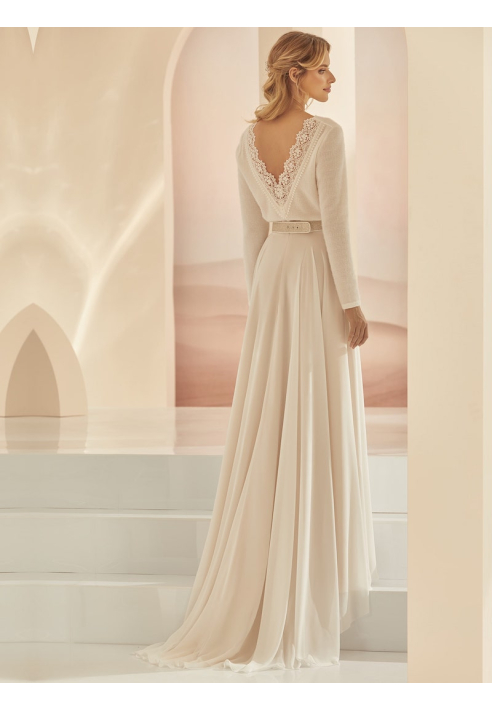 Bianco Evento Gonna Kalliope Champagne