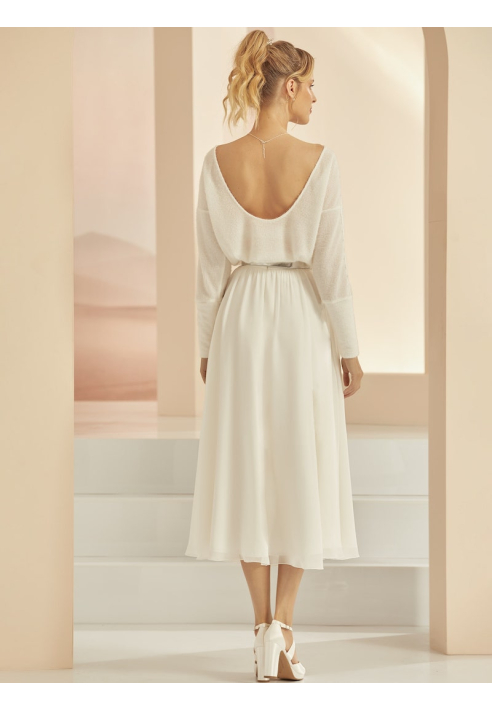 Gonna Bianco Evento Silva