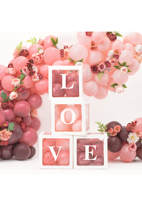 Scatole di Palloncini Love