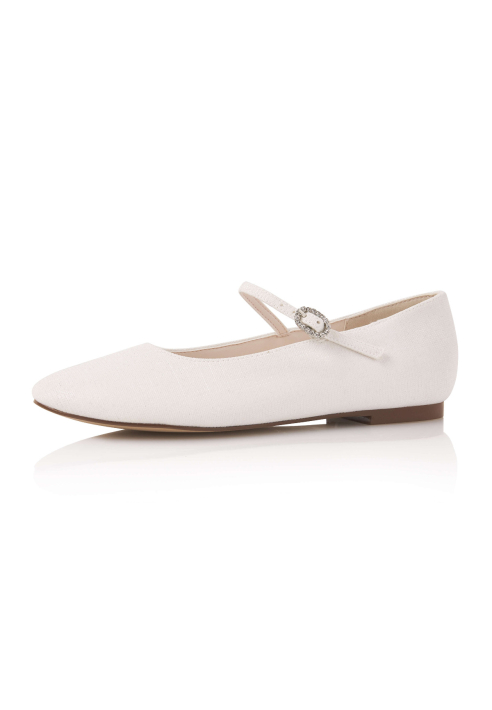 Rainbow Club Binx Scarpe da Comunione Bianco sporco ()