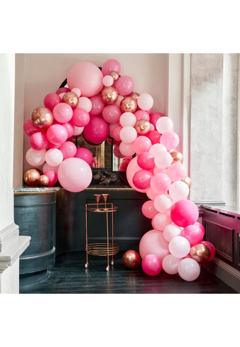 Ginger Ray BA-320 Ballon Arch - Arco di Palloni Luxe Rosa