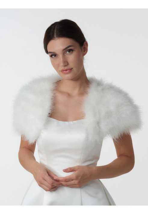 Poirier BOL-07 -Bolero di Piume di Marabù ()