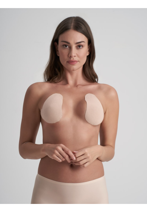 BYE BRA Cuscinetti per Sollevamento del Seno Beige 15cmX20cm ()