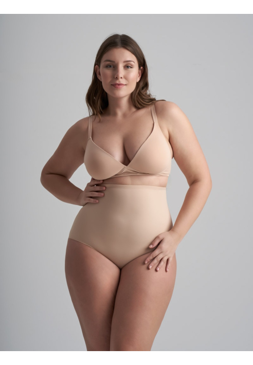 BYE BRA Sculpting | Mutande Modellante de Vita Alta Beige ()