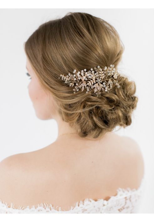 Abrazi HB-Tree Gold Bridal Headband ()