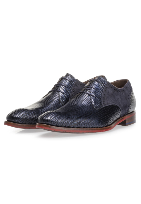 Floris van Bommel 18082/01 Blu | Scarpe da uomo ()