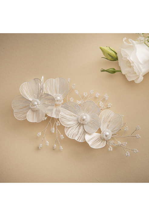 G. Westerleigh HC1116S Fermaglio per capelli Argento