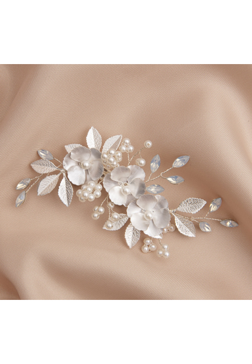 G. Westerleigh HC1118S Clip per Capelli Argento