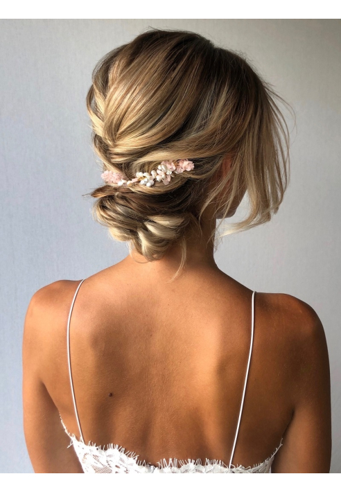 Sally Jane Bridal Gaia Haarkam Dorato ()