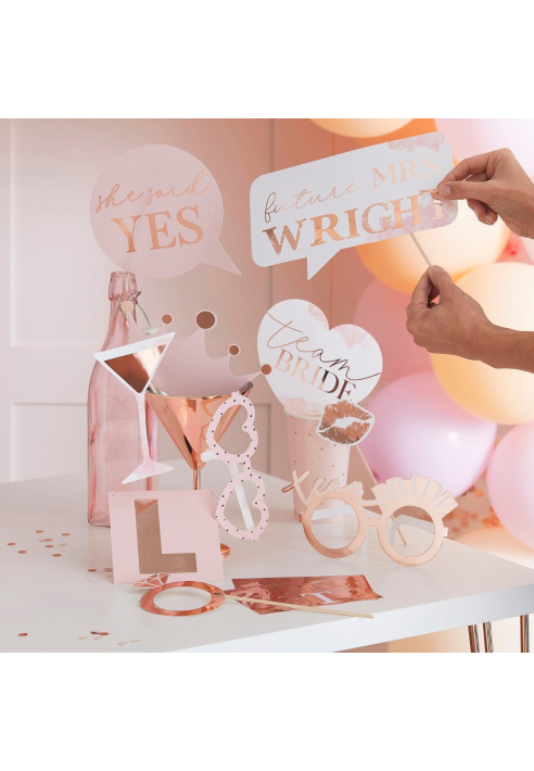 Ginger Ray HN-830 Feste di addio al nubilato - Accessori personalizzabili per fotomatone di addio al nubilato ()